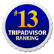 Tripadvisor Ranking 13