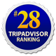 Tripadvisor Ranking 28