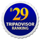 Tripadvisor Ranking 29