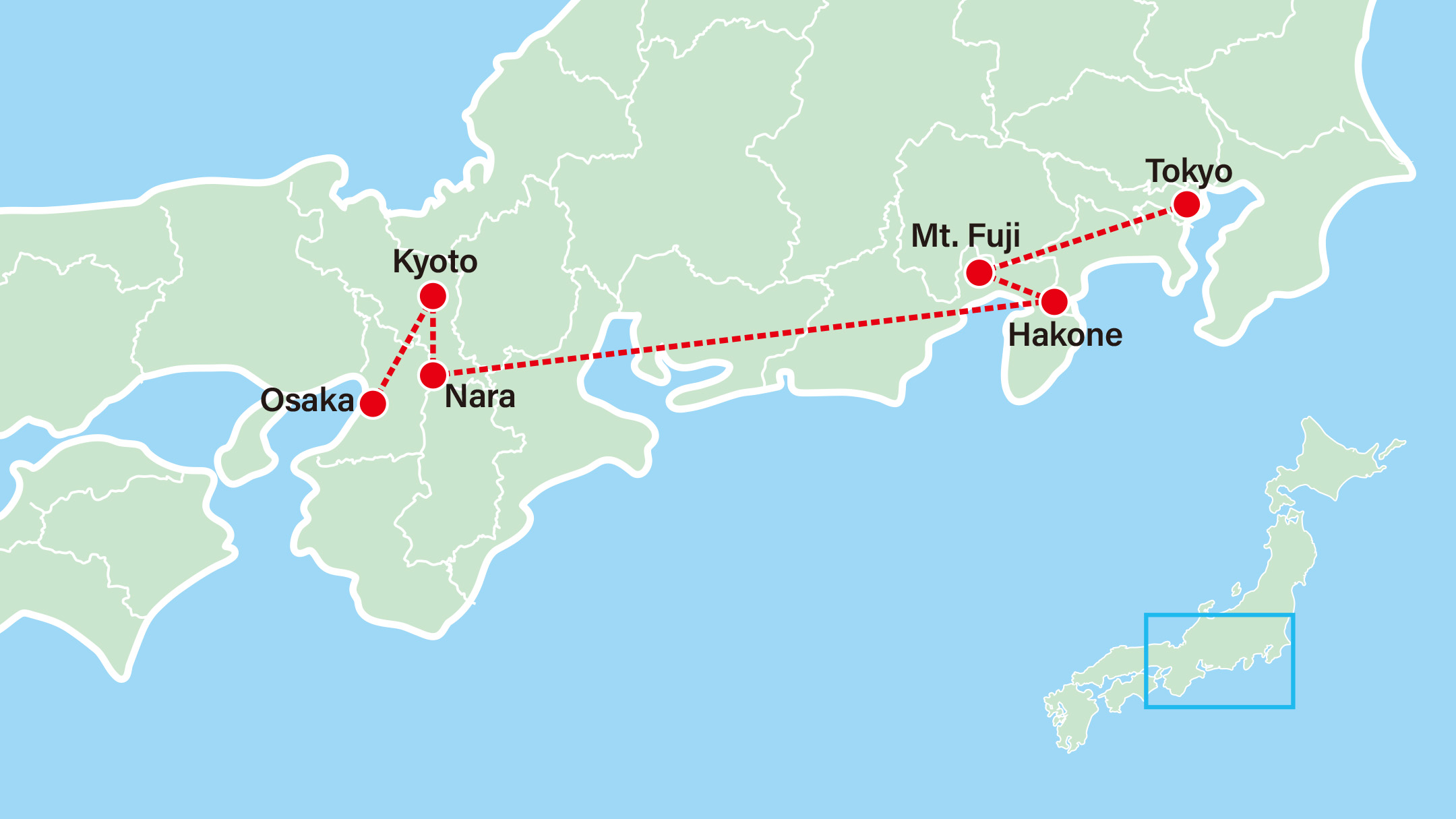 Anime Japan Tour | Golden Route Map